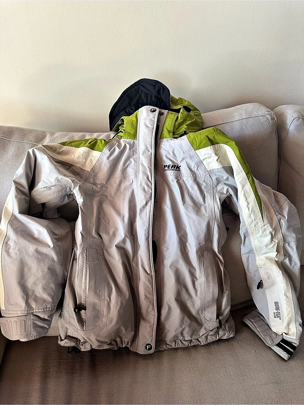 Peak Performance Ski Jacket Color Block Size XS